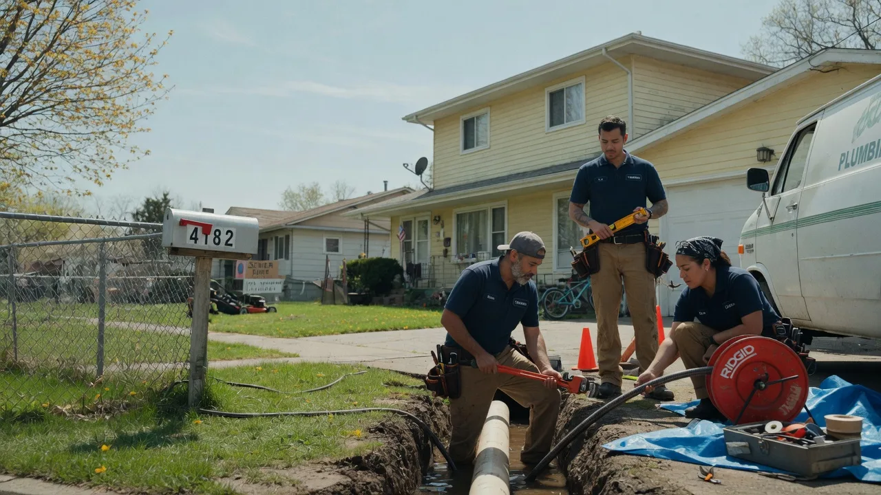 Gas Line Repair in Fairview, IL near me